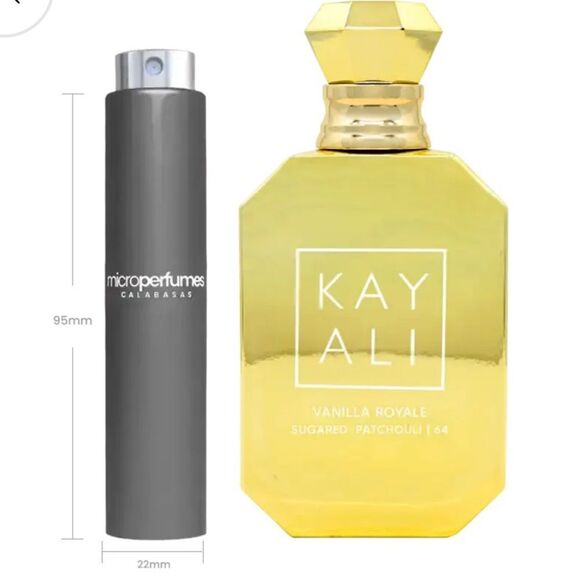 Kayali Vanilla Royale Sugared Patchouli 64 Perfume- 1 travel size perfume!! - Picture 3 of 6